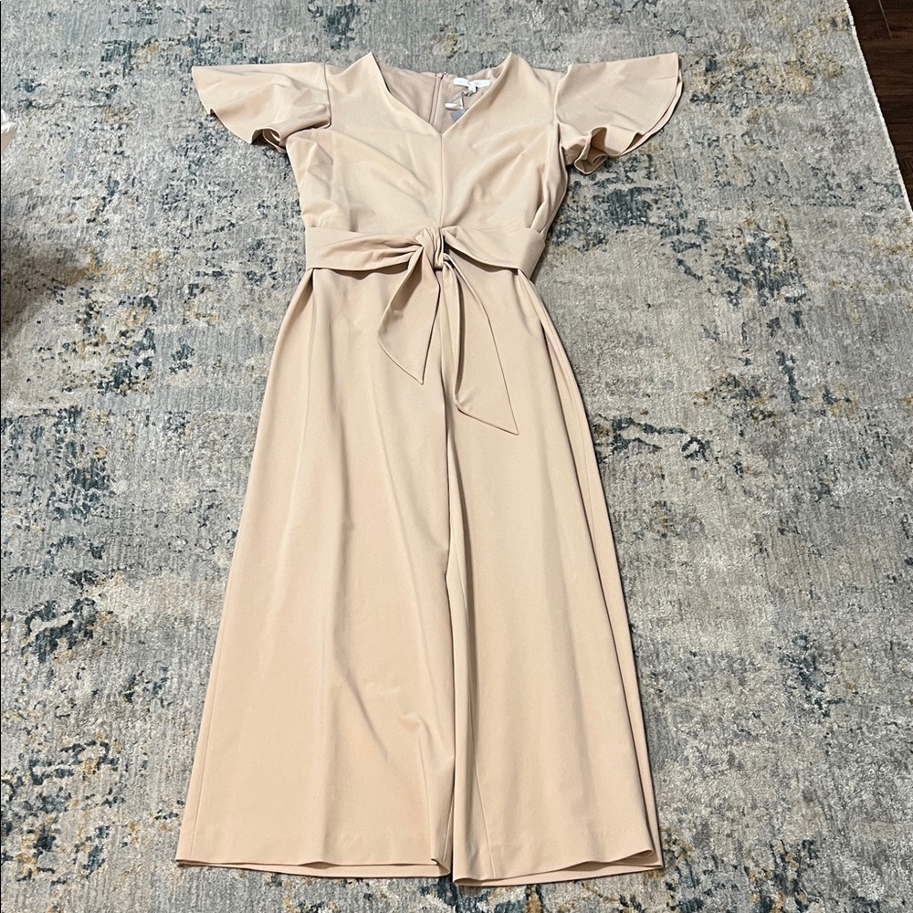 NWT SZ 16 Preston & York Pantsuit with Tie Belt Waist